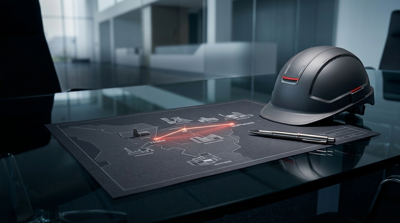 Historische Aufnahme der Firmengründung und Entwicklung